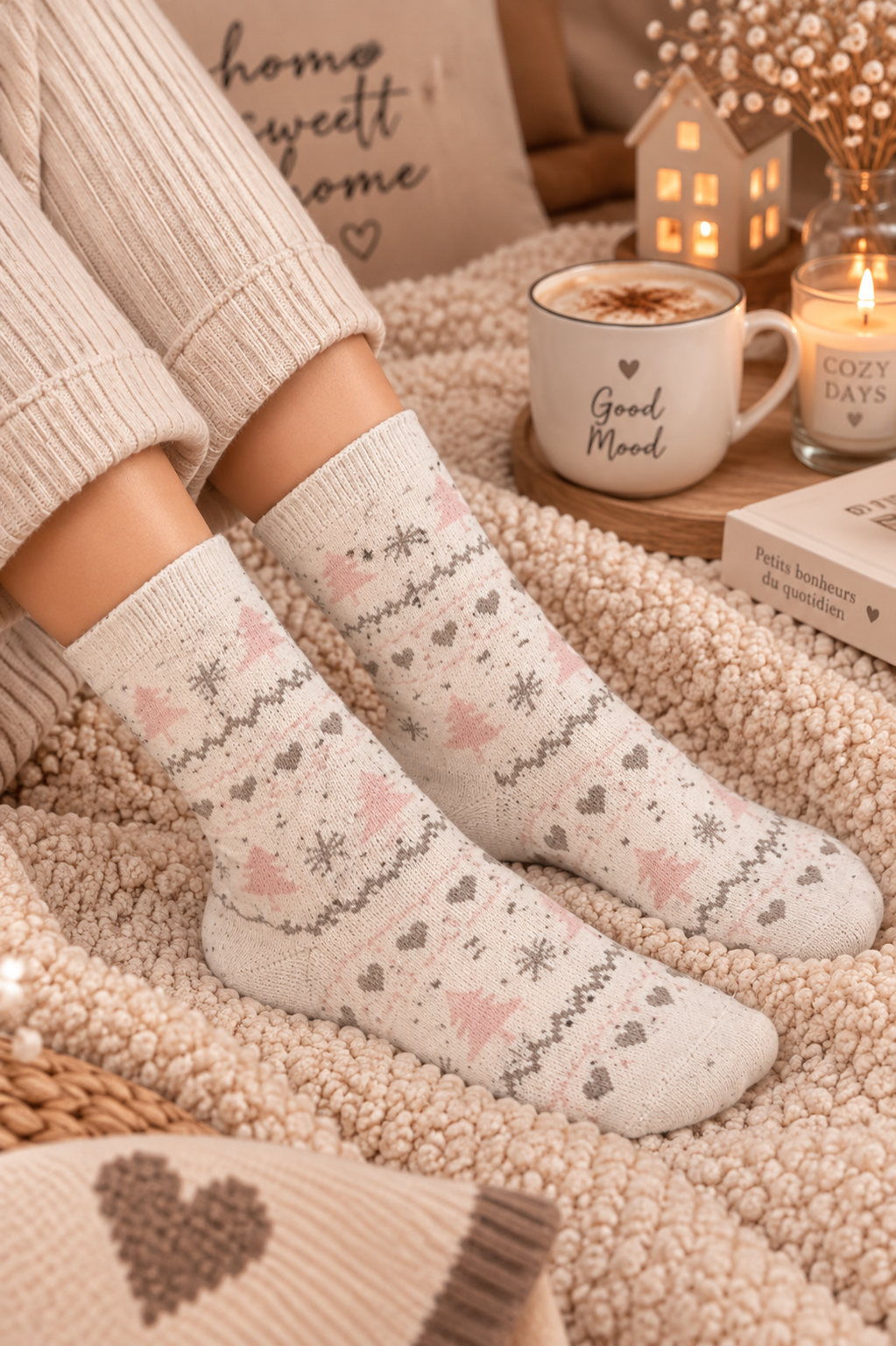 Chaussettes d’hiver ultra cocooning