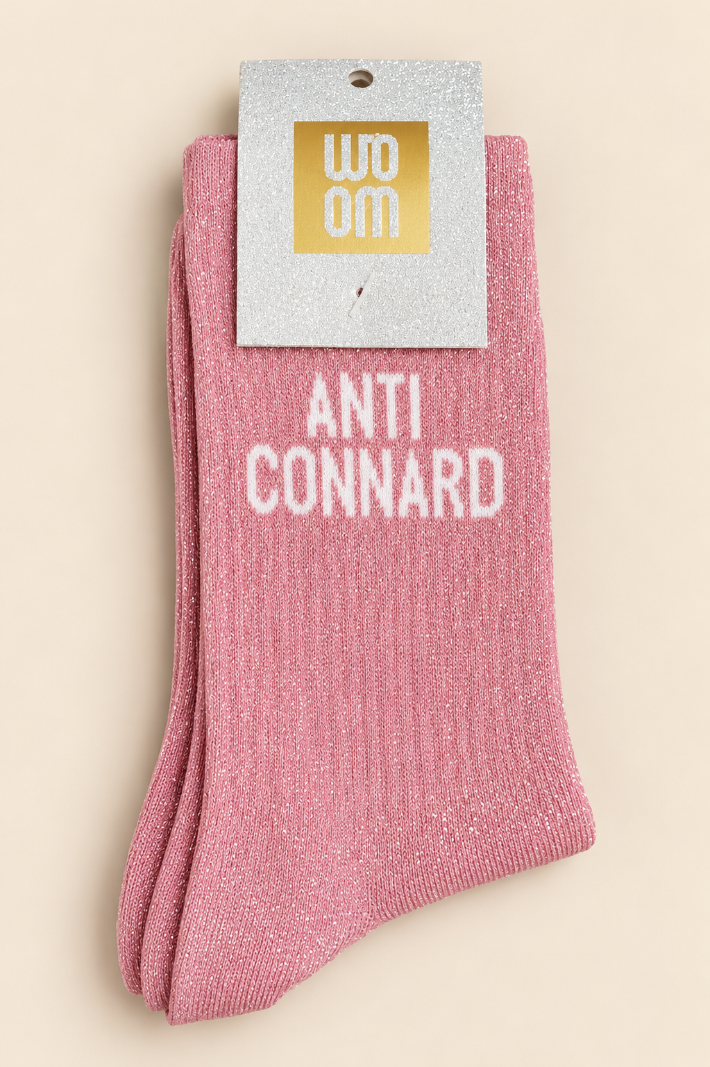 Chaussettes à paillettes Anti connard