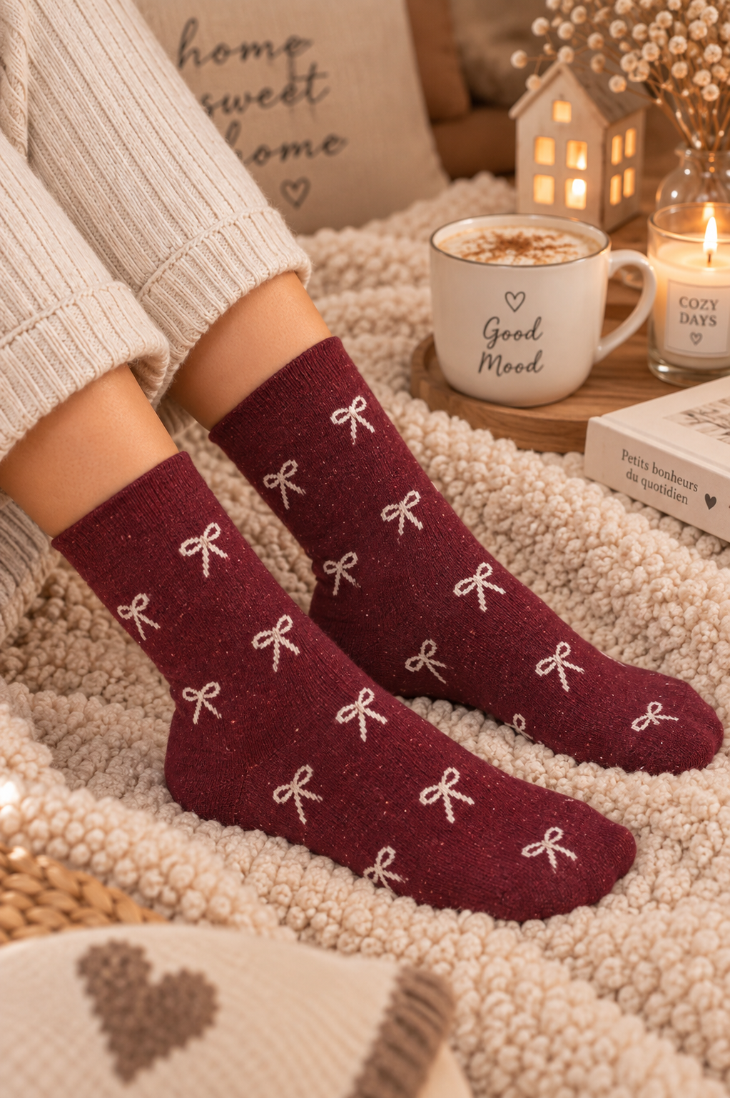 Chaussettes à nœuds – Plusieurs coloris