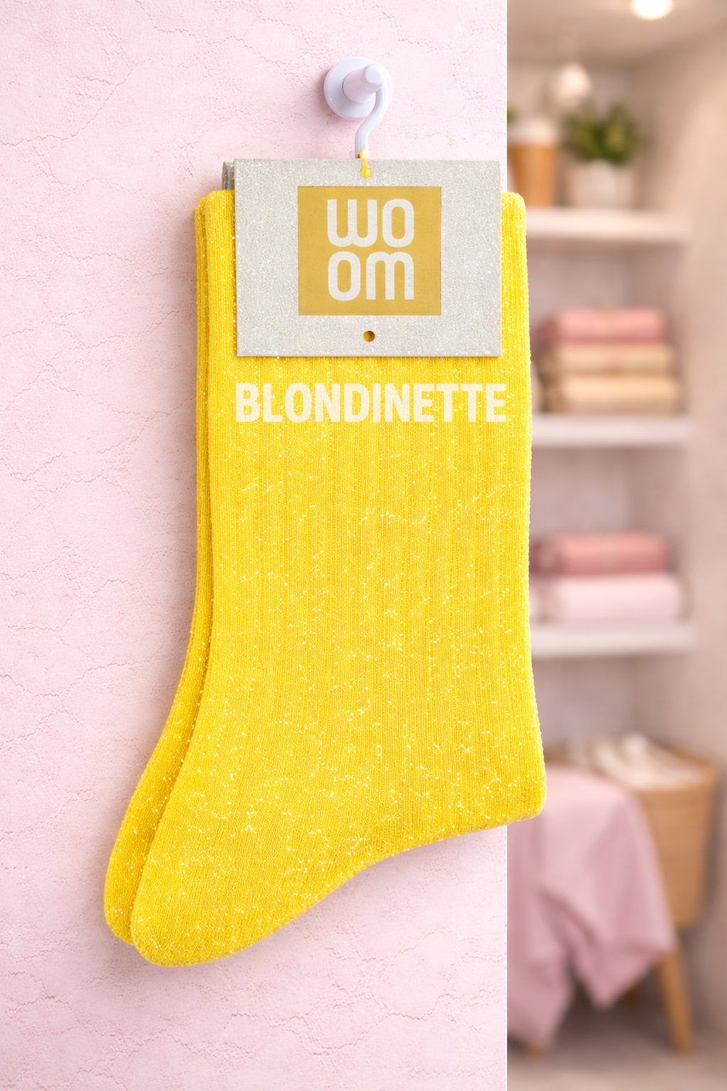 Chaussettes à paillettes " Blondinette  "