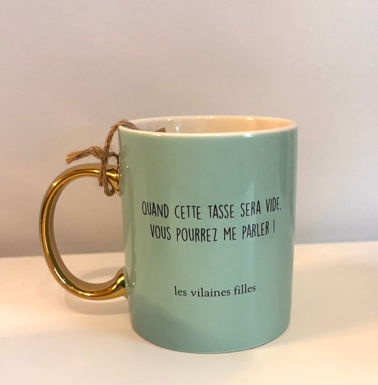 Mug les vilaines filles bleu