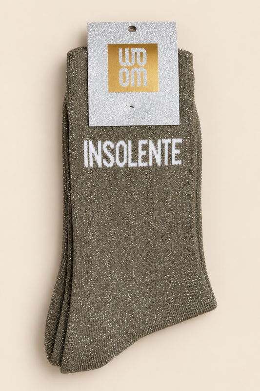 Chaussettes à paillettes Insolente