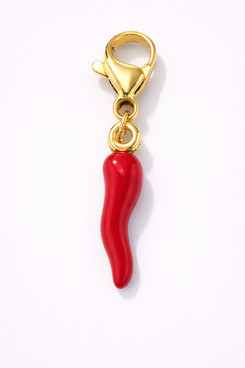 Charms en acier inoxydable piment