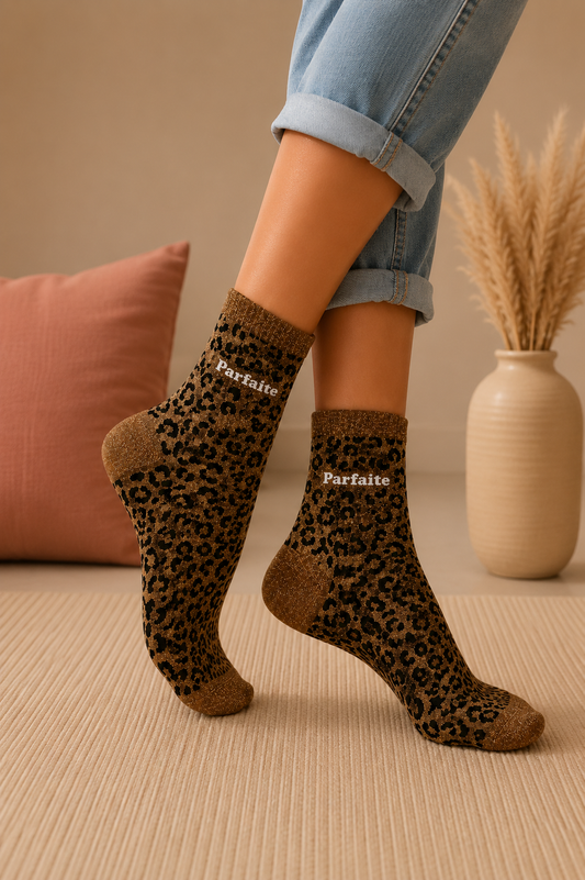 Chaussettes à paillettes " Parfaite "
