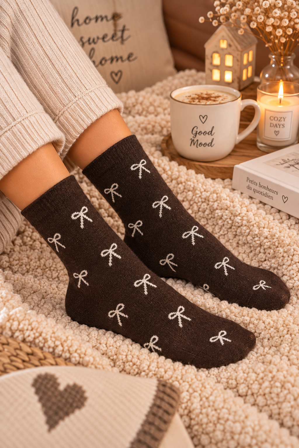 Chaussettes à nœuds – Plusieurs coloris