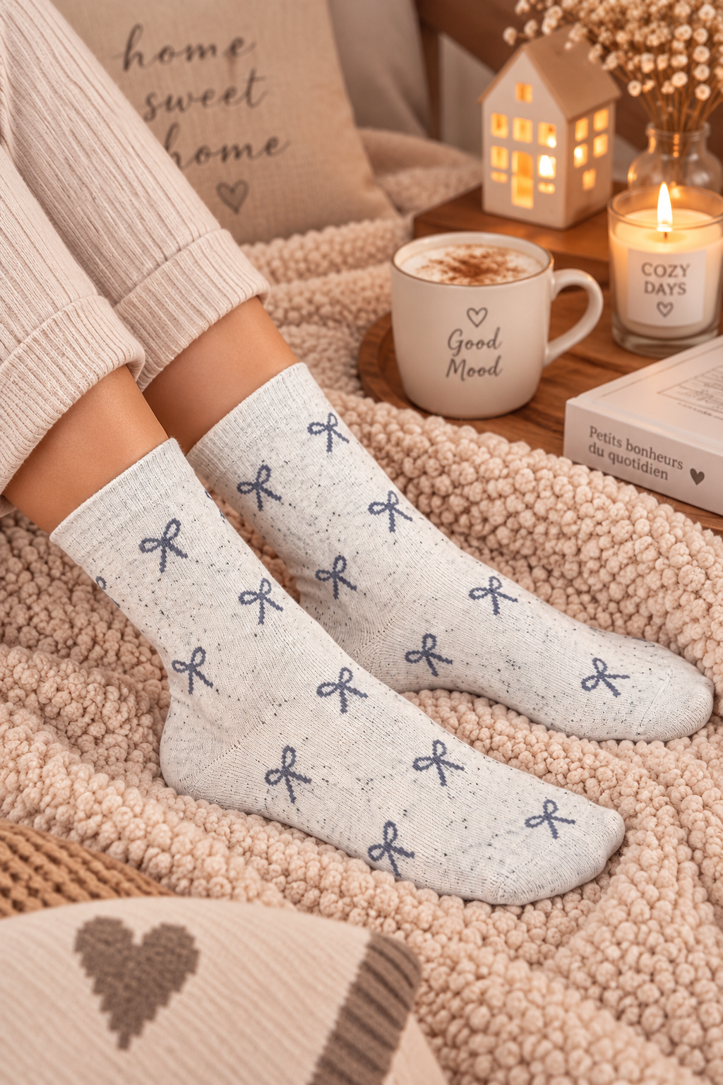 Chaussettes à nœuds – Plusieurs coloris