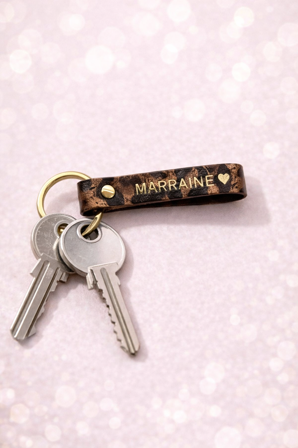 Porte-Clés Marraine léopard