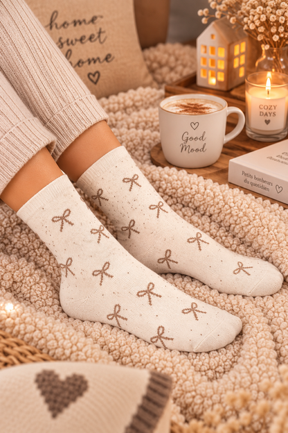 Chaussettes à nœuds – Plusieurs coloris