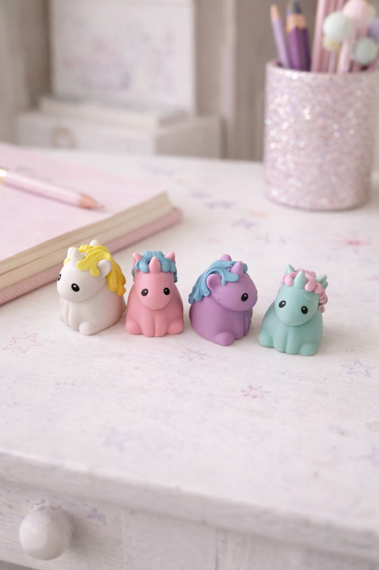 Gommes licorne enfant