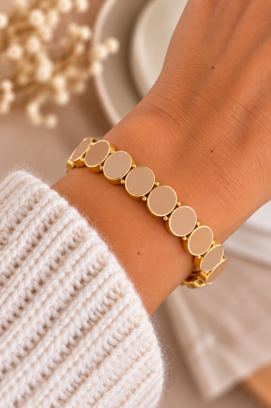 Bracelet Doré Nude