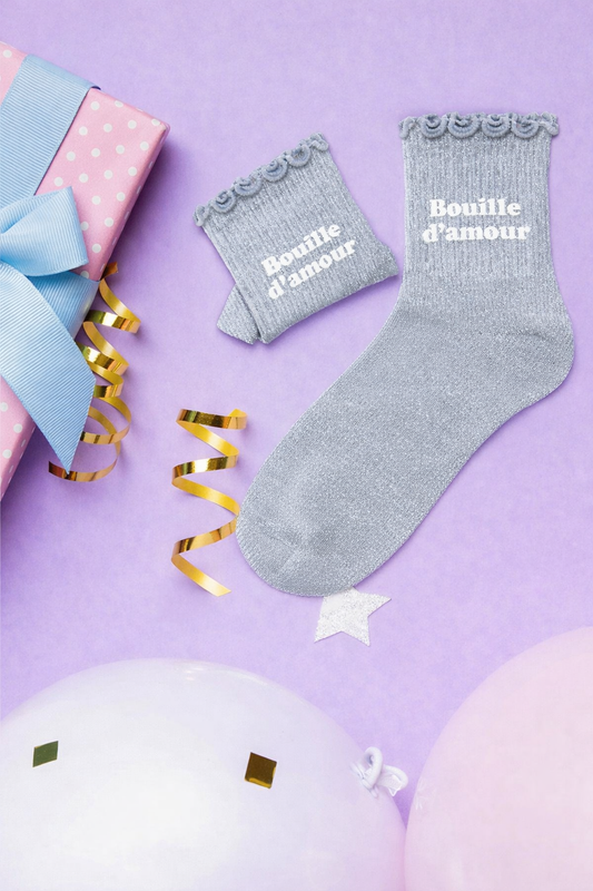 Chaussettes "bouille d'amour" enfant