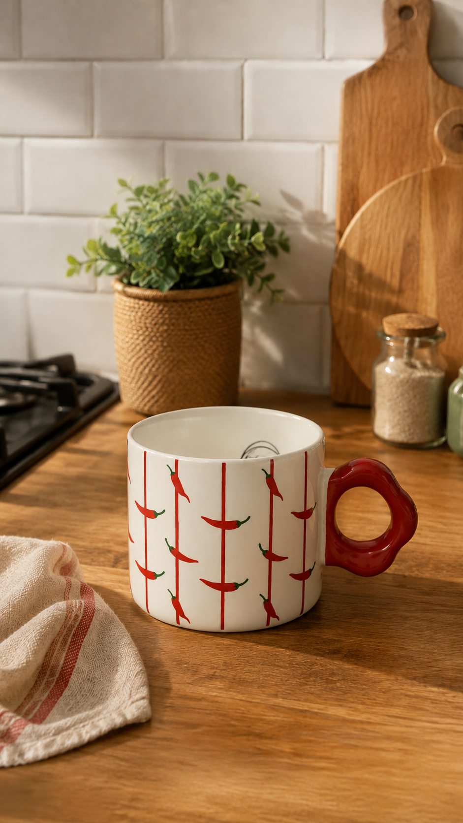 Tasse petits Piments Rouges
