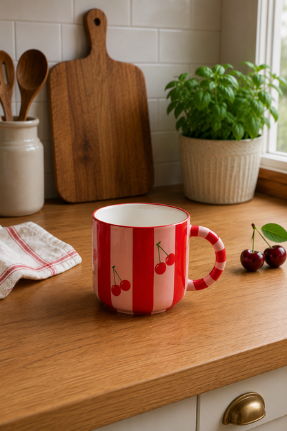 Tasse collection cerise