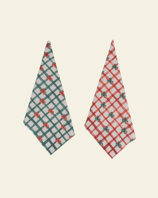 Essuie de Noël ( 2 modèles )