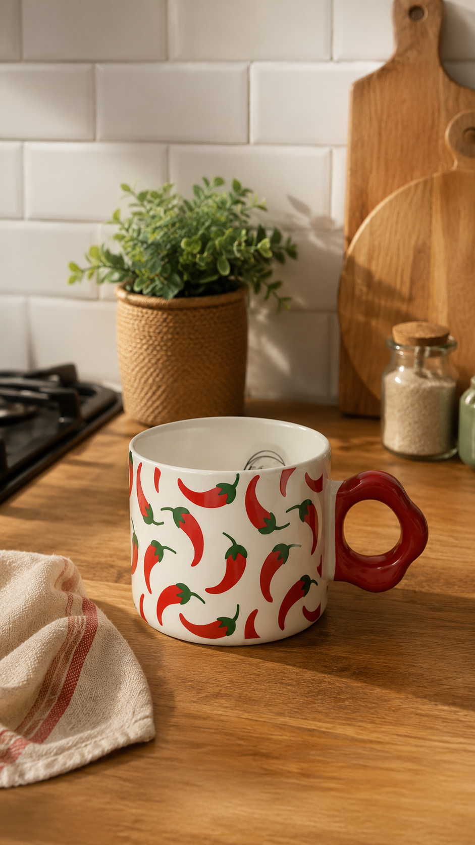 Tasse Piments Rouges