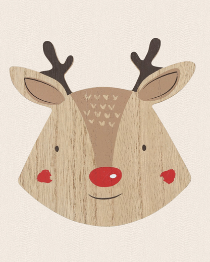 Sous-verres rennes ( lot de 4 )