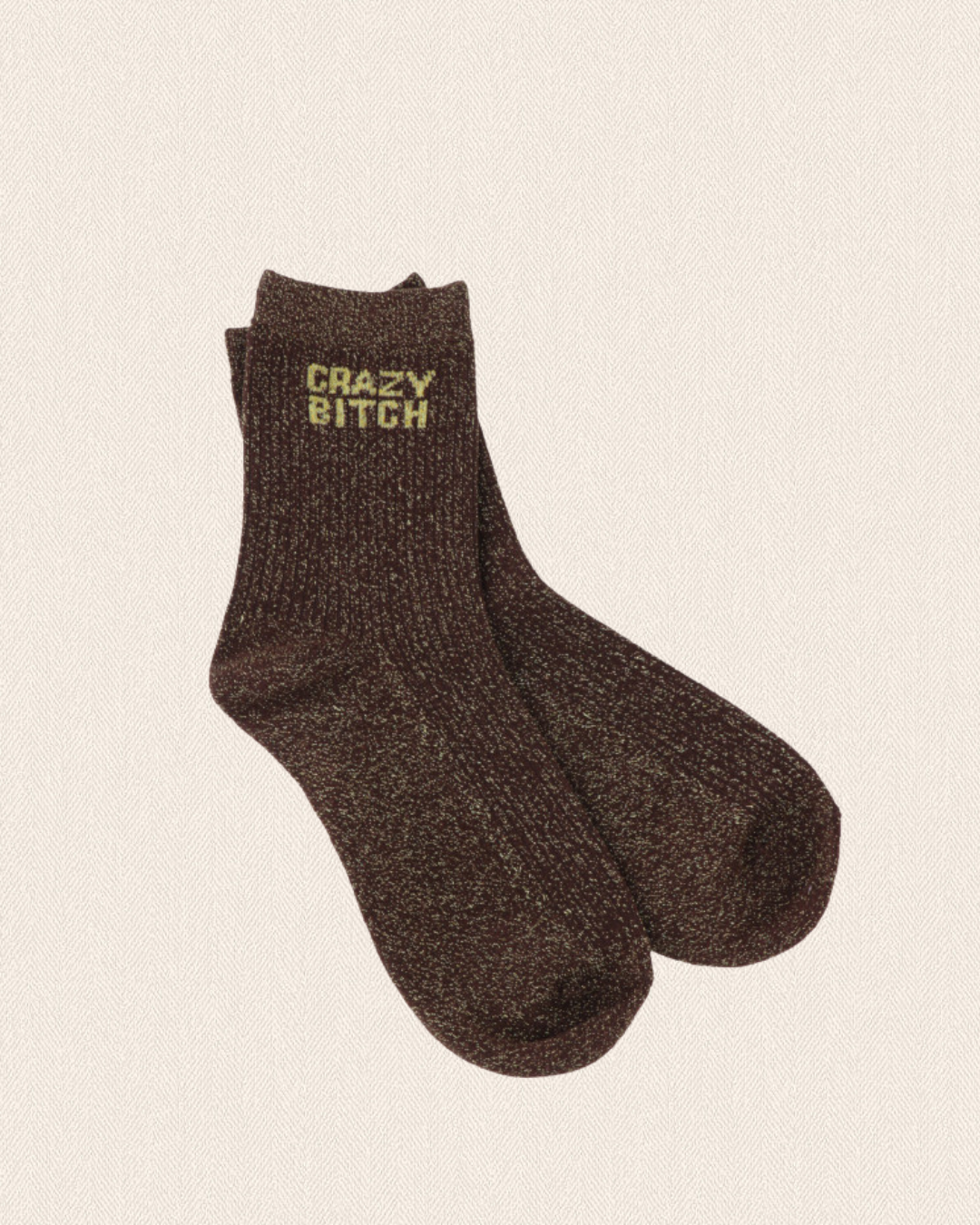 Chaussette Crazy bitch