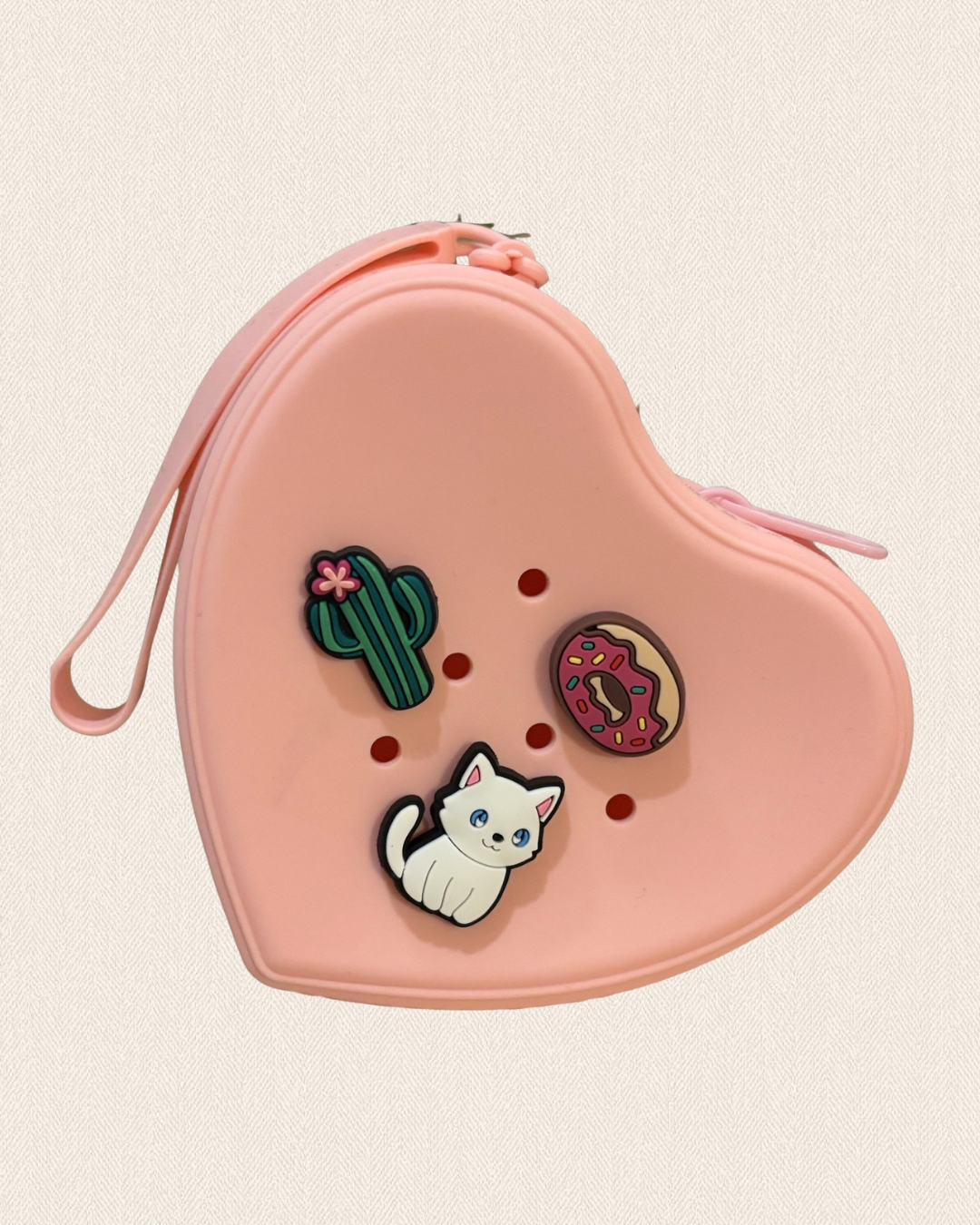 Pochette à personnaliser coeur