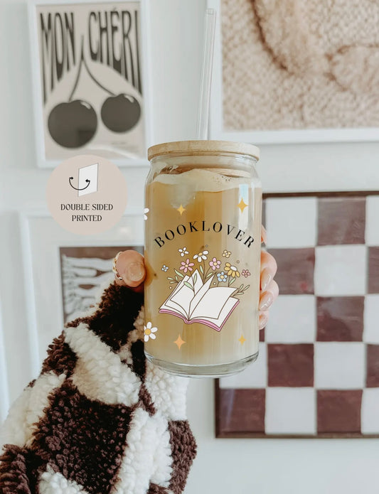 Gobelet en verre 500 ml ( livres )