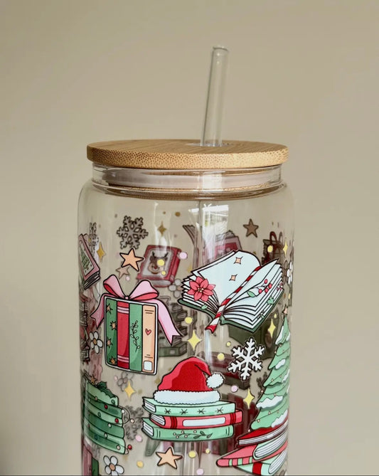Gobelet en verre 500 ml (Noël)