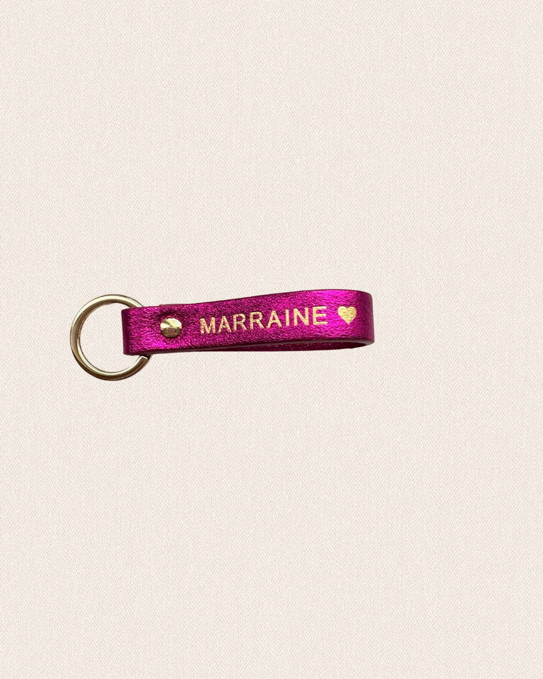 Porte-Clés Marraine Fushia