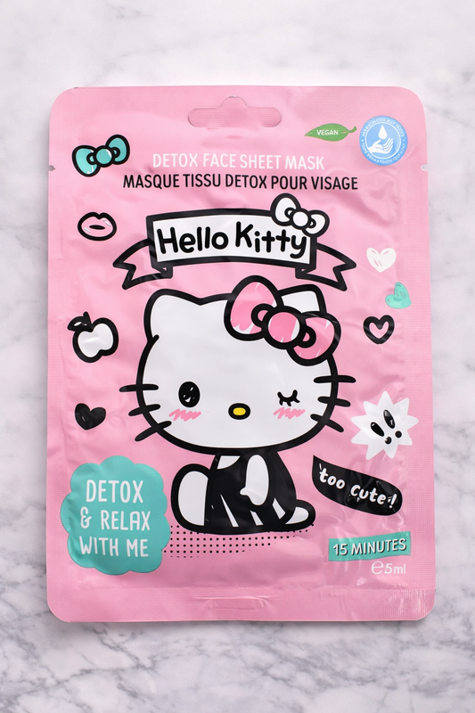 Masque visage détox Hello Kitty