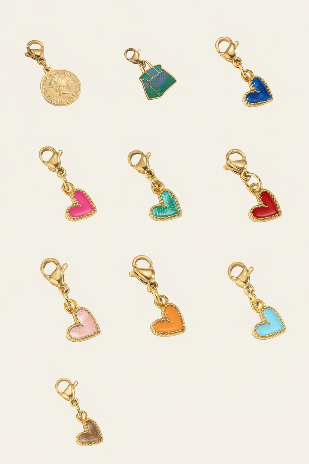 Charm doré