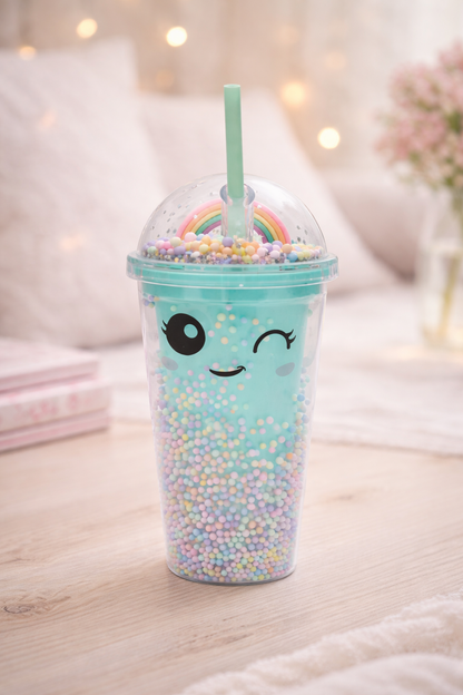 Gourde enfant paillettes