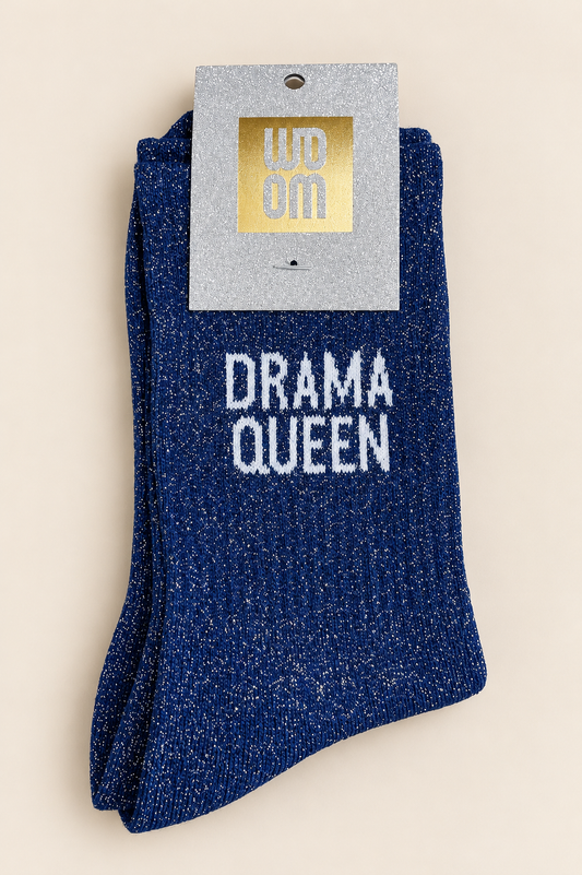 Chaussettes à paillettes drama queen